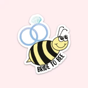 Bride To Bee Sticker